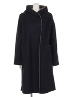 【LATINA】裏ボアフーディーロングコート/GRY