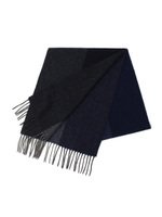 カシミヤ100リバーシブルマフラー/ダークオレンジ(568)