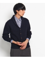 ケーブルニットカーディガン/グレー(012)