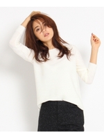 [S]ウールニットプルオーバー/ホワイト(002)