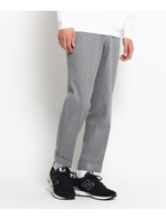 TOPデニムテーパードクロップドパンツ/ライトグレー(611)