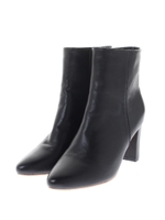 【AZUL by moussy】レザー調ショートブーツ/BLK