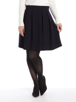 タックフレアスカート/アイボリー