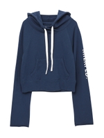 COMPACT LOGO HOODIE/ネイビー