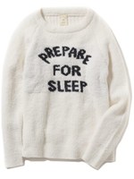 ‘パウダー’ロゴジャカードプルオーバー/GRY