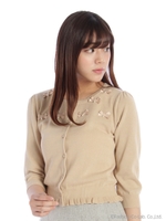 プリティーリボンカーディガン/ピンク