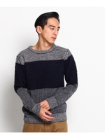 HOUSE OF BLUES シェットニットプルオーバー/ネイビー(293)