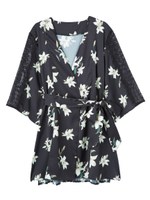 ＳＡＬＯＮ　ｂｙ　ＰＪ／クラシカルサテンローブ/ブラック