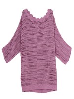 なみなみゆるりニット/ピンク