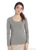 前2重ロンT/ブラック