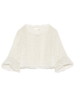 フレアースリーブボレロ/BLK