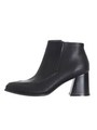 LINE FLAME POINTED BOOTS/BLK
