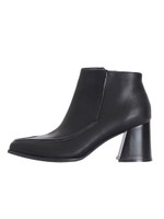 LINE FLAME POINTED BOOTS/BLK