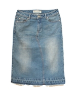 フレイドヘムデザインスカート/ライト