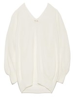 ホールガーメントニットプルオーバー/OWHT