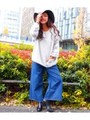 【anap mimpi】アンゴラタッチネイティブトップス/PK