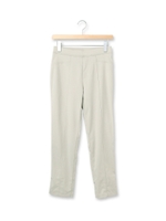 ◆センター切り替えクロップドパンツ/ライトグレー(011)