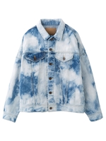 DENIM BIG JACKET/インディゴ