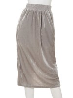 【mystic】ベロアスカート/LGY