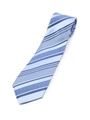 レジメストライプネクタイ/ライトブルー(391)