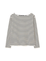 オメガクロスボーダーカットソー/ネイビーボーダー1(121)