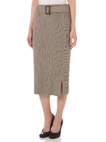 ワイドリブニットセットアップ スカート/ネイビー(120)