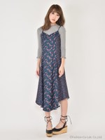 ミニフラワーキャミワンピース/オフホワイト