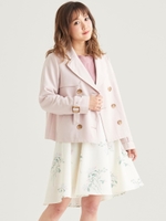 ボタニカルフラワーフレアースカート/ラベンダー柄