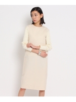 キャンバスバック開きワンピース/アイボリー(004)