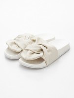 【anap mimpi】ツイストデザインサンダル/ベージュ(005)