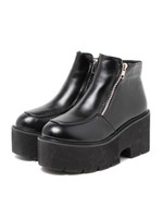 サイドジップブーツ/ブラック