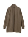 シルクコットンカーディガン/カーキ(180)