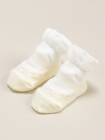 バレーシューズJQカップソックス/オフホワイト