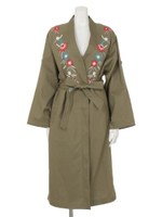 FLORAL LEI MILITARY GOWN/KHA
