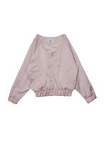 floral embroidery blouson/PINK