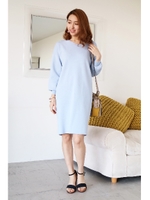 総針サックワンピース/ネイビー(120)