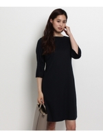 [L]〔洗える〕アヴリルツイルワンピース/ダークオレンジ(068)