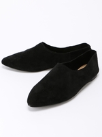 スエードスリッパサンダル/ピンク