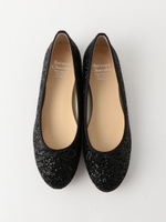 BFC G ラウンドバレエフラット○/BLACK