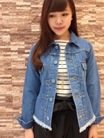 フレイドヘムGジャン/ネイビー