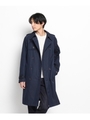 ギャバトレンチコート/ネイビー(093)