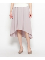 リボンベルトテールカットスカート/ライトパープル(081)