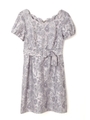 SCALLOP FLORAL JQD OP/グレー(020)