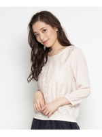 CRACCORON オパールプルオーバー/オフホワイト(003)