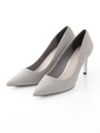 【CAMILLE BIS RANDA】ポインテッドトゥプレーンパンプス/GRAY