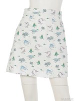 RAGE DINOSAURS SKIRT/MINT