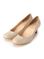 twink twink エナメルラウンドパンプス/ベージュ(052)