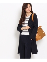 【VERY4月号掲載】[L]カラーレス ダブルクロスアウター/ライトベージュ(051)