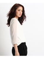 [S]フクレジャガード切り替えプルオーバー/ホワイト(001)