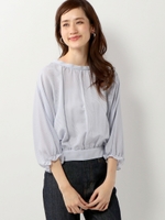 〓☆JC ストライプ ドルマン リボンブラウス/BEIGE